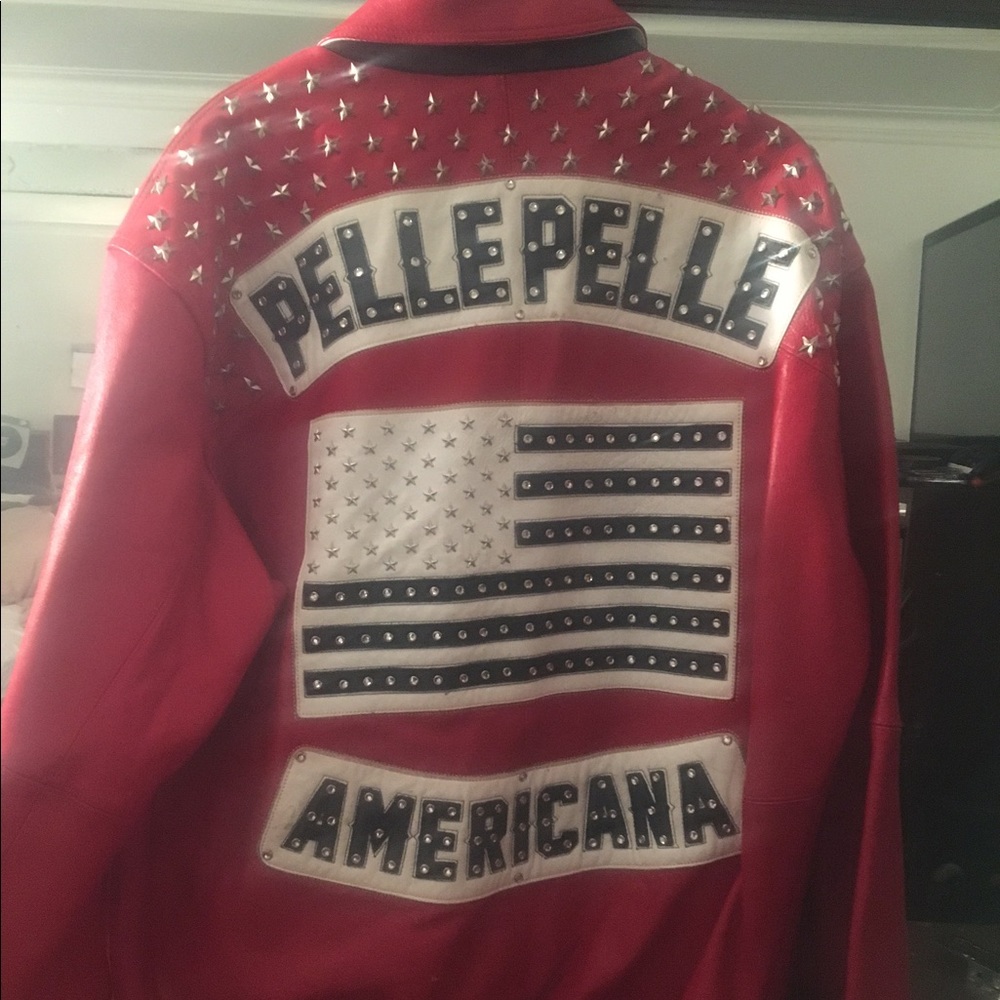 Red Pelle leather